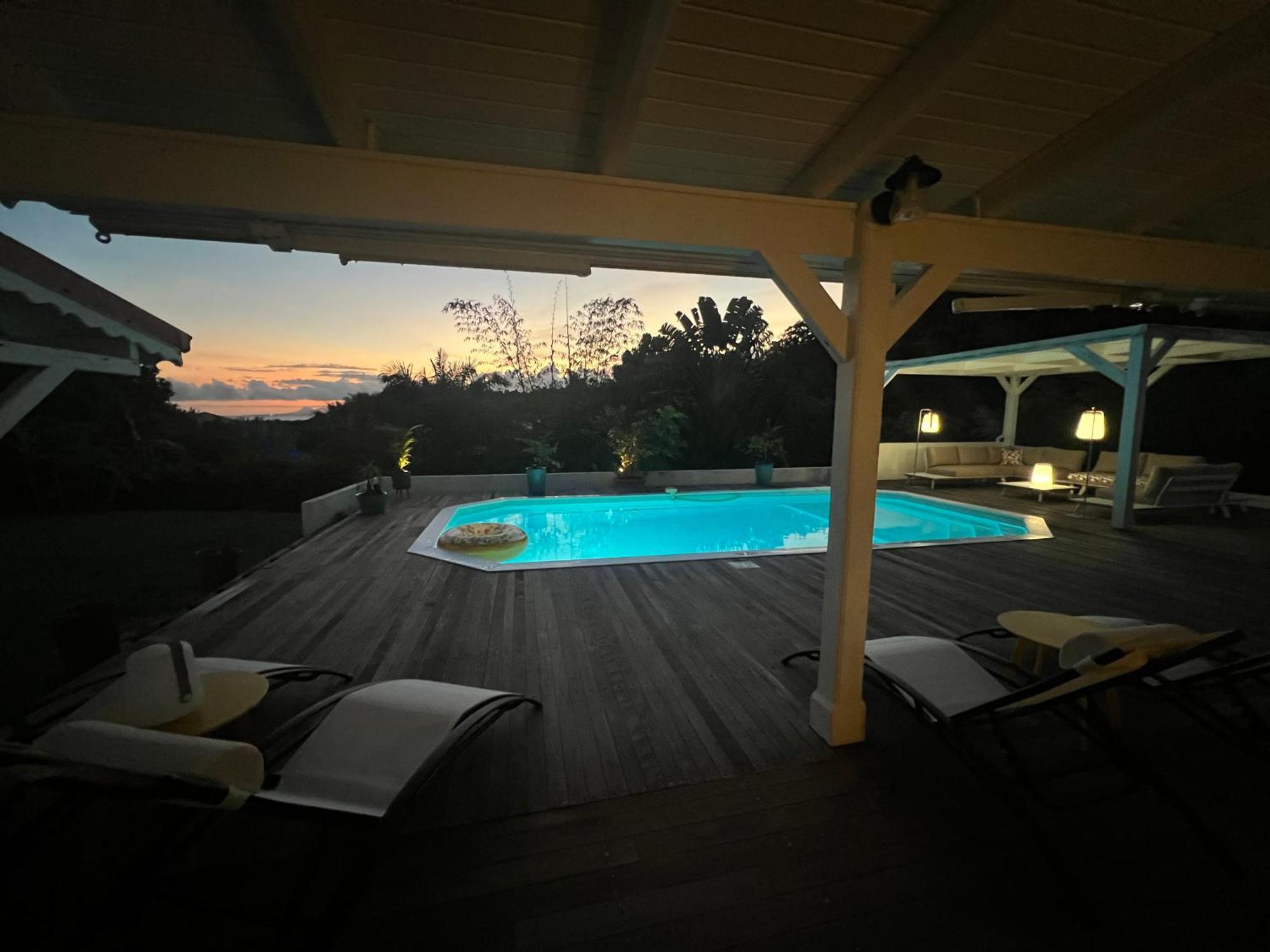 Spacieuse Villa Corossol Avec Piscine Et Jeux Exterieurs Le Gosier  Exteriér fotografie